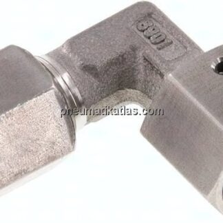 Einstellb. Winkel-Schneidringverschr. 6 S (M14x1,5), Klemmring 1.4571 (NC)