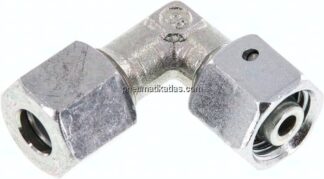 Einstellb. Winkel-Schneidringverschr. 8 L (M14x1,5), Stahl verzinkt