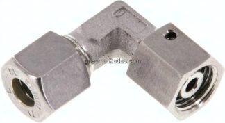 Einstellb. Winkel-Schneidringverschr. 8 L (M14x1,5), Klemmring 1.4571 (NC)