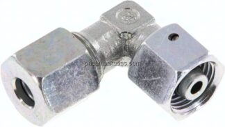 Einstellb. Winkel-Schneidringverschr. 8 S (M16x1,5), Stahl verzinkt