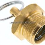 Entwässerungsventil mit Ring M 22x1,5