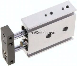 Doppelkolbenzylinder, Kolben 16mm, Hub 10mm