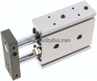 Doppelkolbenzylinder, Kolben 32mm, Hub 30mm