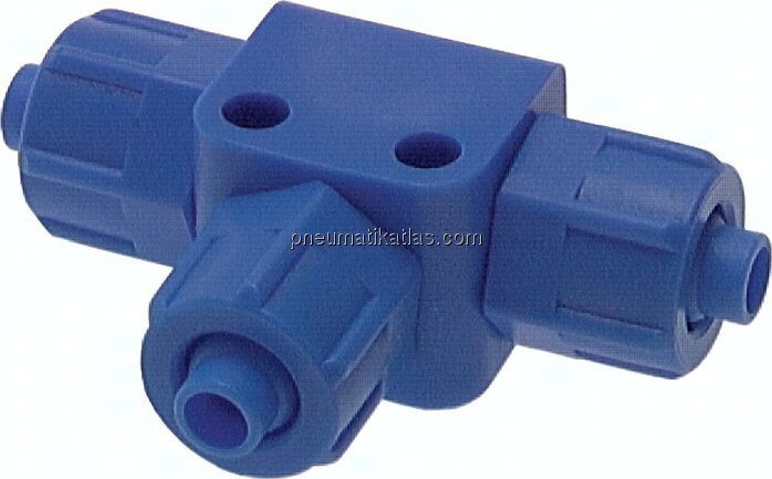 T-Verschraubung 6x4 / 6x4mm, Kunststoff (POM)