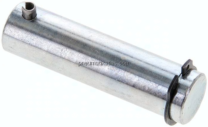 ISO 15552-Bolzen 63 mm (sphärisch), Stahl verzinkt