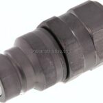 Flat-Face-Kupplung ISO 16028, Stecker Baugr. 4, G 1"(IG)