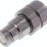 Flat-Face-Kupplung ISO 16028, Stecker Baugr. 2, G 1/2"(IG)
