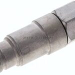 Flat-Face-Stecker mit Druckeleminator, G 1/2", Größe 2