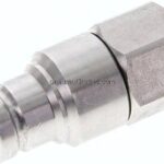 ES-Flat-Face-Kupplung ISO 16028, Stecker Baugr.2, G 1/2"