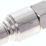 ES-Flat-Face-Kupplung ISO 16028, Stecker Baugr.3, G 1/2"