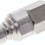ES-Flat-Face-Kupplung ISO 16028, Stecker Baugr.1, G 1/4"