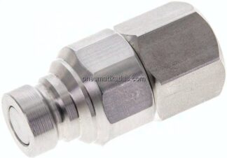 ES-Flat-Face-Kupplung ISO 16028, Stecker Baugr.1, G 1/4"