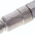 Flat-Face-Stecker mit Druckeleminator, G 3/4", Größe 3