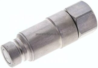 Flat-Face-Stecker mit Druckeleminator, G 3/4", Größe 3