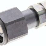 Flat-Face-Schraubkupplung, Stecker Baugr. 2, G 1/2"(IG)