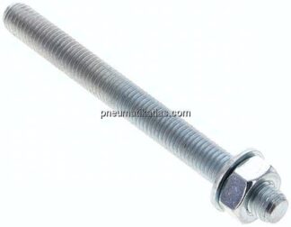 FISCHER Gewindestange, M 10 x 110, Stahl verzinkt