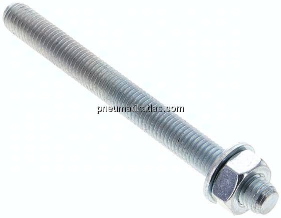 FISCHER Gewindestange, M 10 x 110, Stahl verzinkt