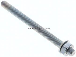 FISCHER Gewindestange, M 10 x 130, Stahl verzinkt