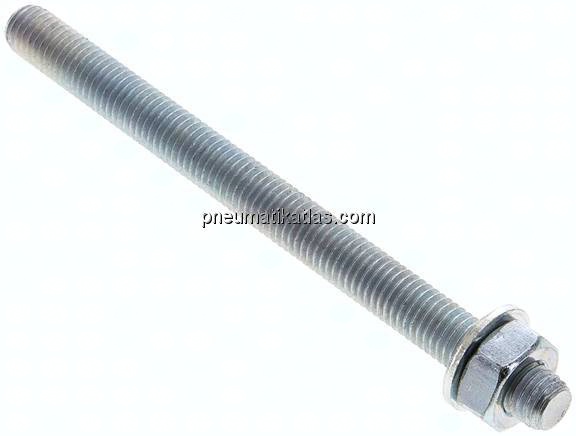 FISCHER Gewindestange, M 10 x 130, Stahl verzinkt