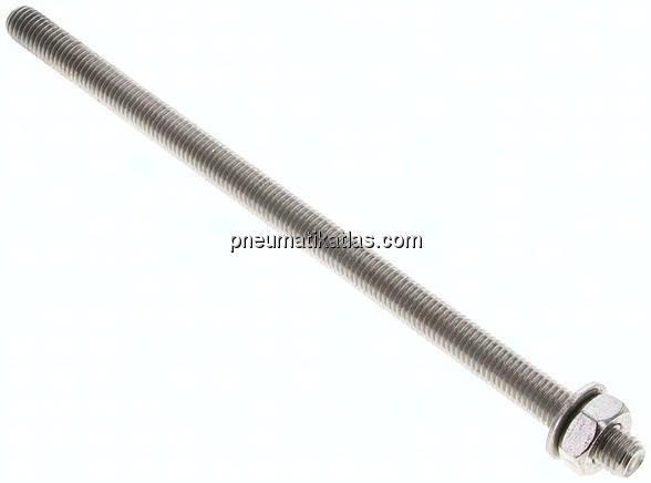 FISCHER Gewindestange, M 10 x 200, Edelstahl A4