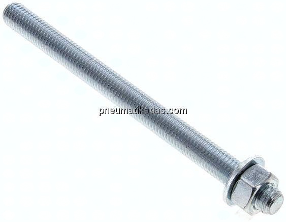 FISCHER Gewindestange, M 12 x 160, Stahl verzinkt