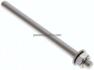 FISCHER Gewindestange, M 12 x 160, Edelstahl A4