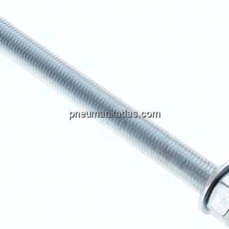 FISCHER Gewindestange, M 16 x 200, Stahl verzinkt