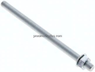FISCHER Gewindestange, M 8 x 130, Stahl verzinkt