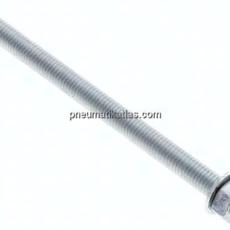 FISCHER Gewindestange, M 8 x 130, Stahl verzinkt
