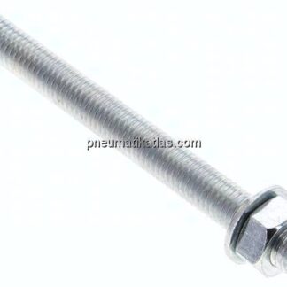 FISCHER Gewindestange, M 8 x 90, Stahl verzinkt