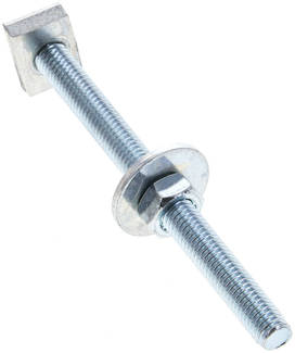 Hammerkopfschraube HS M 8x100, Stahl verzinkt (22 x 14 x 5)