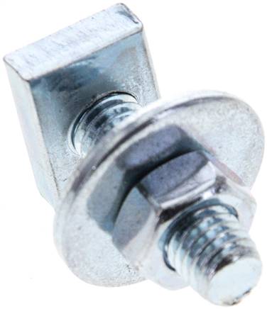 Hammerkopfschraube HS M 8x30, Stahl verzinkt (22 x 14 x 5)