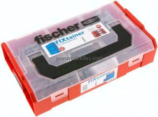 FIXtainer - "SX Plus-Dübelbox": 120 Stk. Dübel SX 6x30 - 60 Stk. Dübel SX 8x40 - 30 Stk. Dübel SX 10