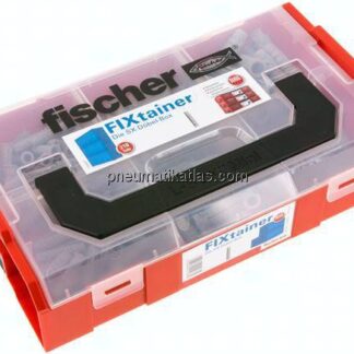 FIXtainer - "SX Plus-Dübelbox": 120 Stk. Dübel SX 6x30 - 60 Stk. Dübel SX 8x40 - 30 Stk. Dübel SX 10