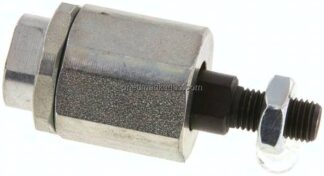 Flexokupplung M 10x1,25, Stahl verzinkt