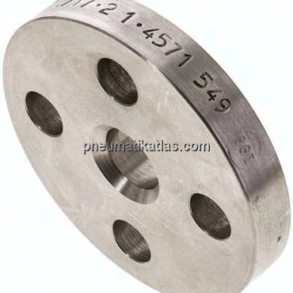 Losflansch DN10-PN10, DIN 2642, 1.4571 Vollmaterial