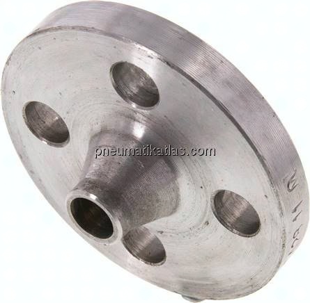 Vorschweißflansch DN10-PN16 (DIN), DIN 2633, 17,2mm, Stahl schwarz