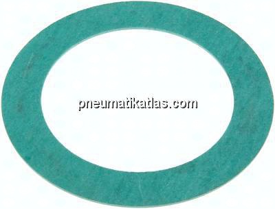 Flanschdichtung DN 100, 115x162x2 mm, C 4400