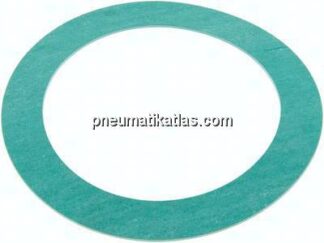 Flanschdichtung DN 125, 141x192x2 mm, C 4400