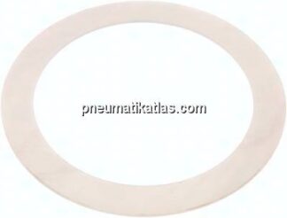 Flanschdichtung DN 150, 169x218x3 mm, Silikon