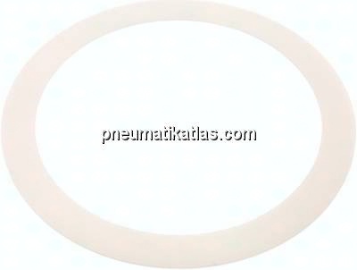 Flanschdichtung DN 200, 220x273x3 mm, Silikon