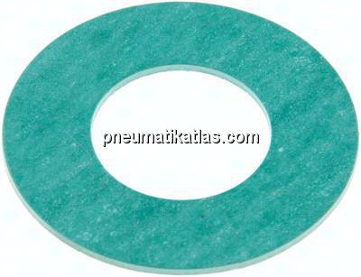 Flanschdichtung DN 25, 35x70x2 mm, C 4400