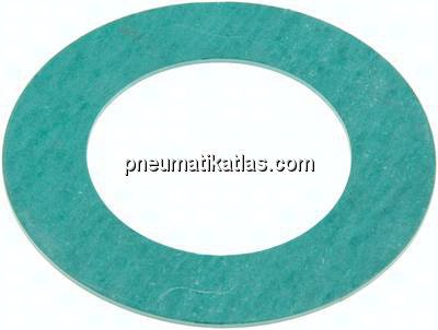 Flanschdichtung DN 65, 77x127x2 mm, C 4400