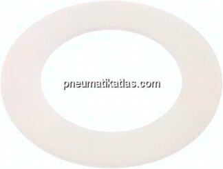 Flanschdichtung DN 80, 90x142x3 mm, Silikon