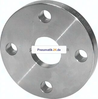 Losflansch DN50-PN10, DIN 2642 & EN 1092-1 (Typ 02), Stahl verzinkt Vollmaterial