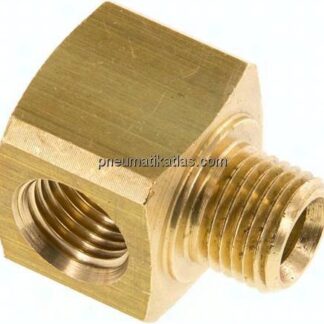 T-Stücke G 1/4"(AG)-2xG 1/4"(IG), Messing