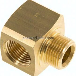 T-Stücke G 3/8"(AG)-2xG 3/8"(IG), Messing