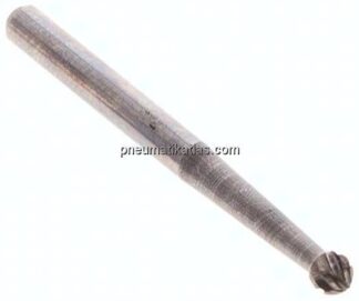 Hartmetall-Frässtift 3mm, KUD - Form D - Kugel