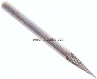 Hartmetall-Frässtift 3mm, SKM - Form M - Spitzkegel