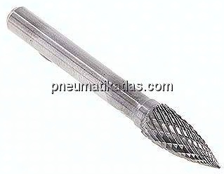 Hartmetall-Frässtift 8mm, SPG - Form G - Spitzbogen / Geschoss